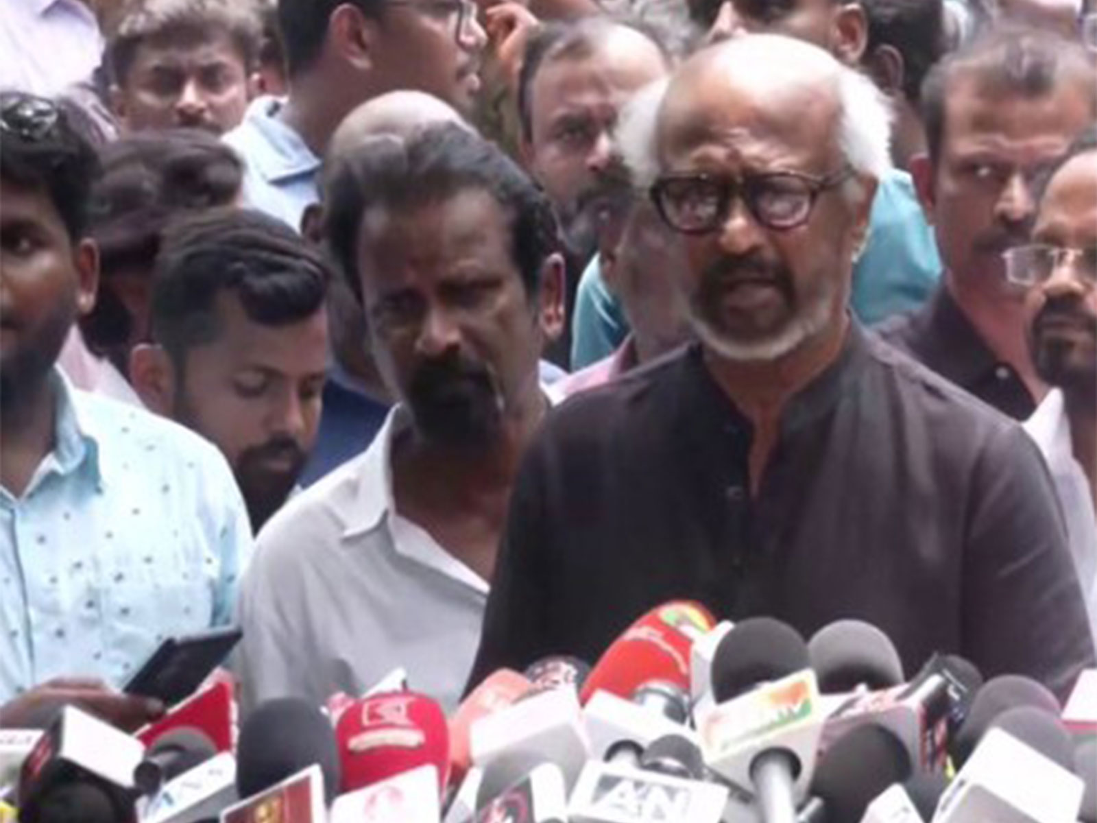 Veteran actor Rajinikanth (Photo/ANI)