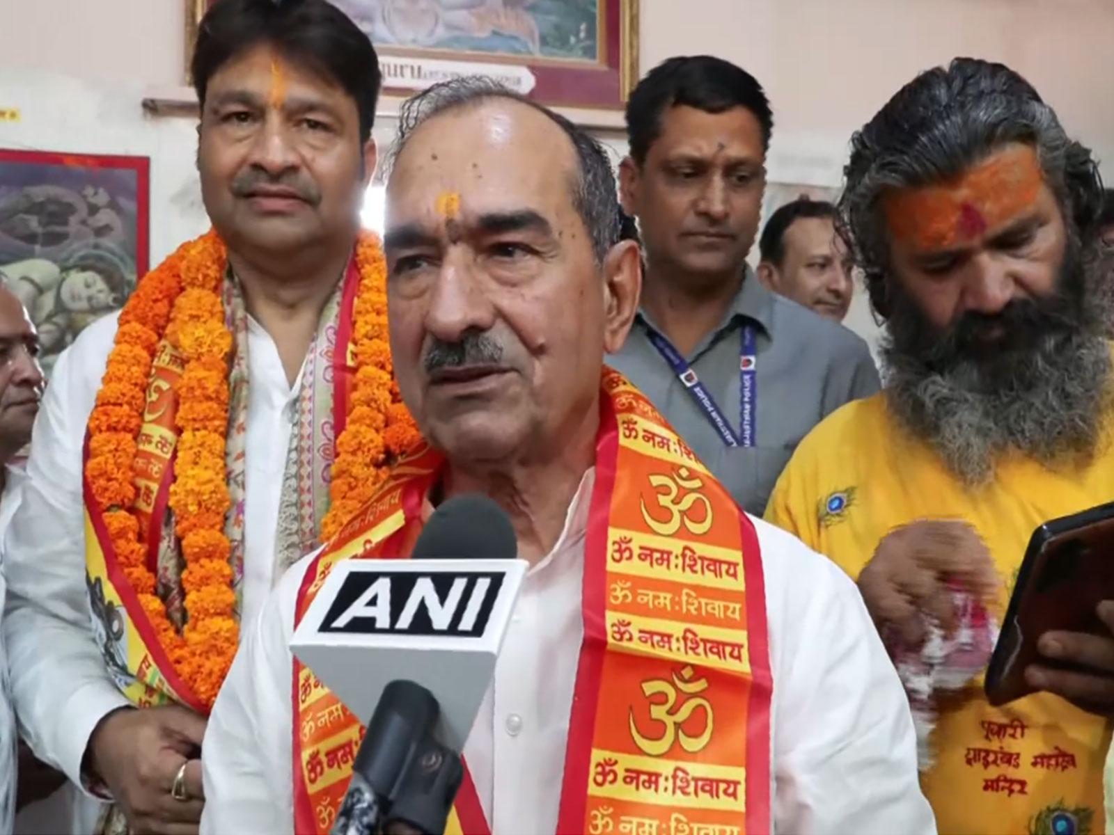 Madan Rathore, Rajasthan President, BJP, (Photo/ANI)