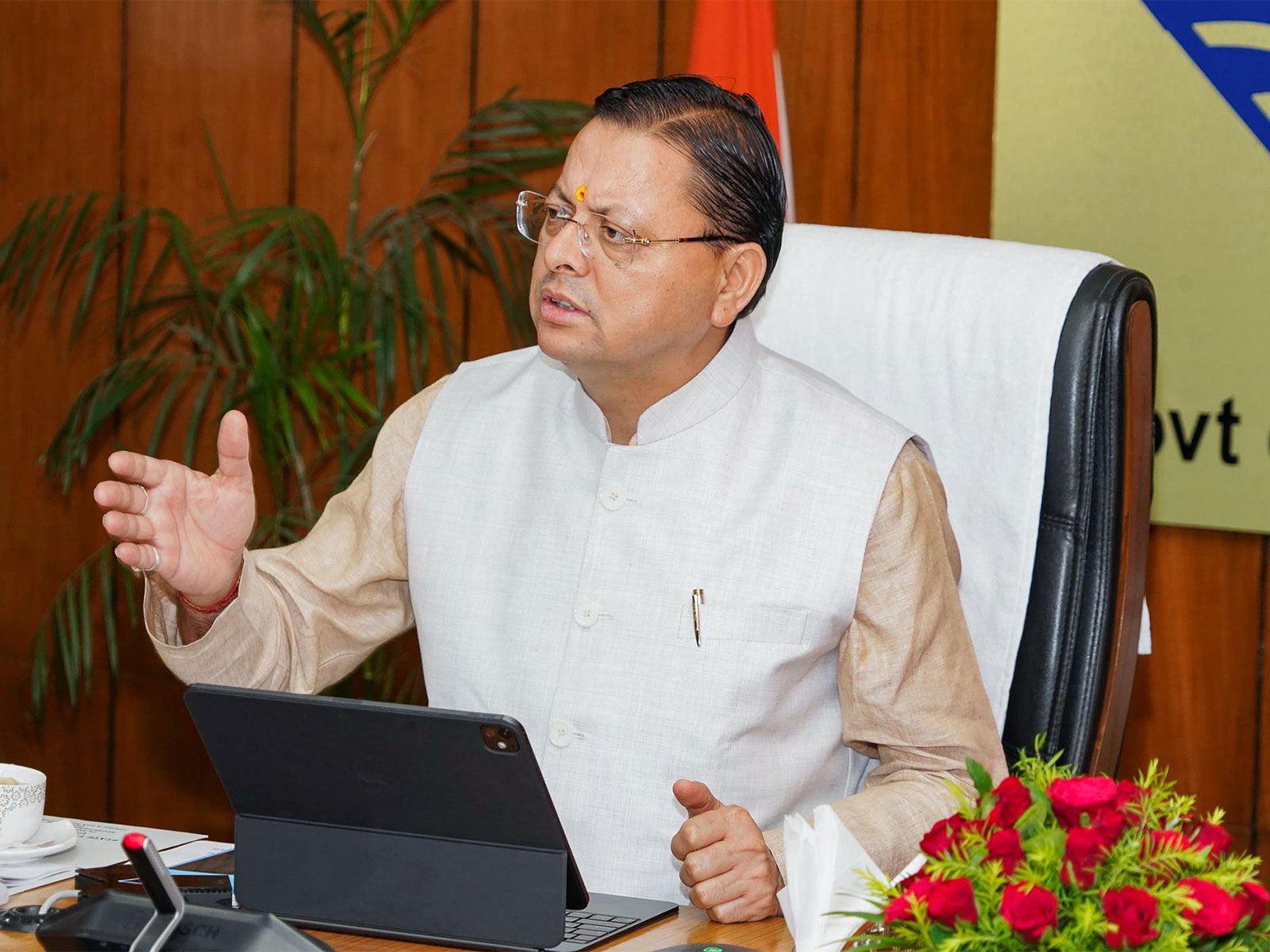 Uttarakhand Chief Minister Pushkar Singh Dhami (Photo/ANI)