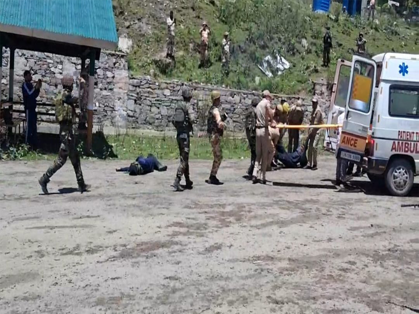 Anantnag Police conducts mock drill at Chandanwari ahead of Shri Amarnath Ji Yatra–2026 (Photo/J-K Police)