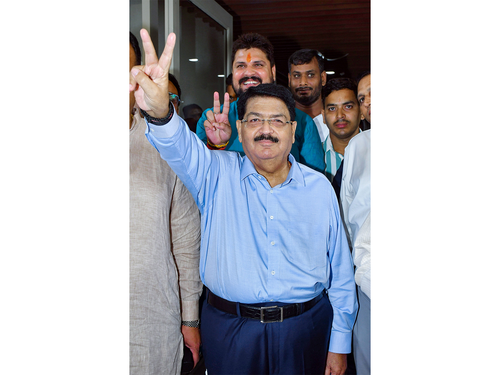 BJP candidate Parimal Nathwani (Photo/ANI) BJP candidate Parimal Nathwani (Photo/ANI)