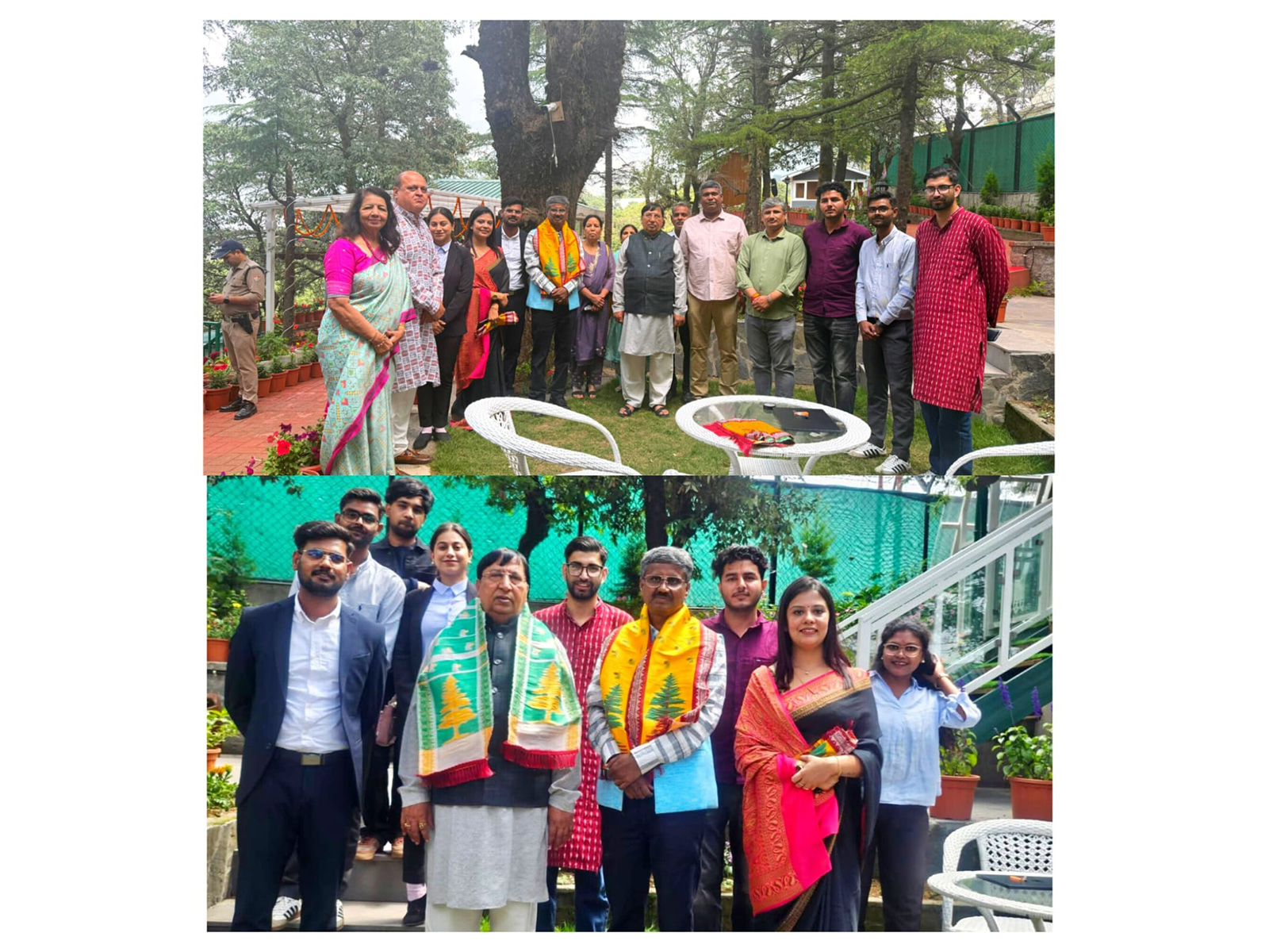 Jammu & Kashmir Students Association sign MoU with Samaira Policy Institute (Photo/ANI) Jammu & Kashmir Students Association sign MoU with Samaira Policy Institute (Photo/ANI)