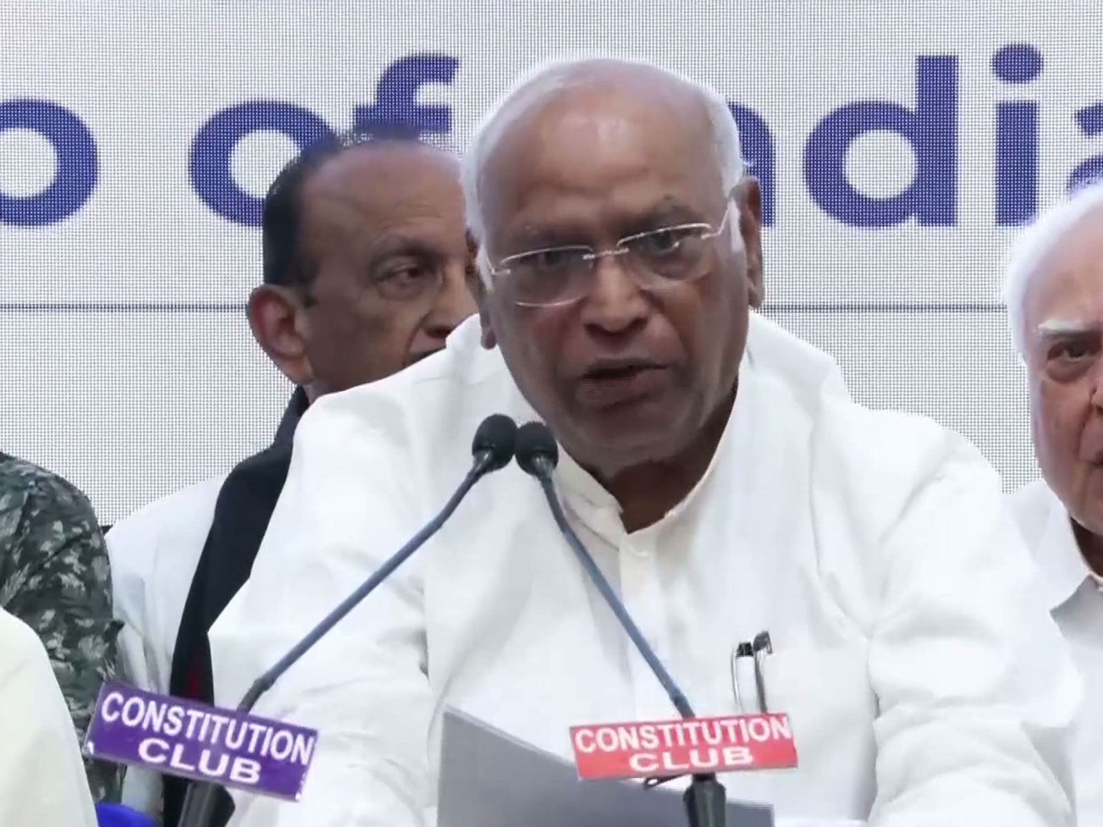 Congress president Mallikarjun Kharge (File Photo/ANI) Congress president Mallikarjun Kharge (File Photo/ANI)