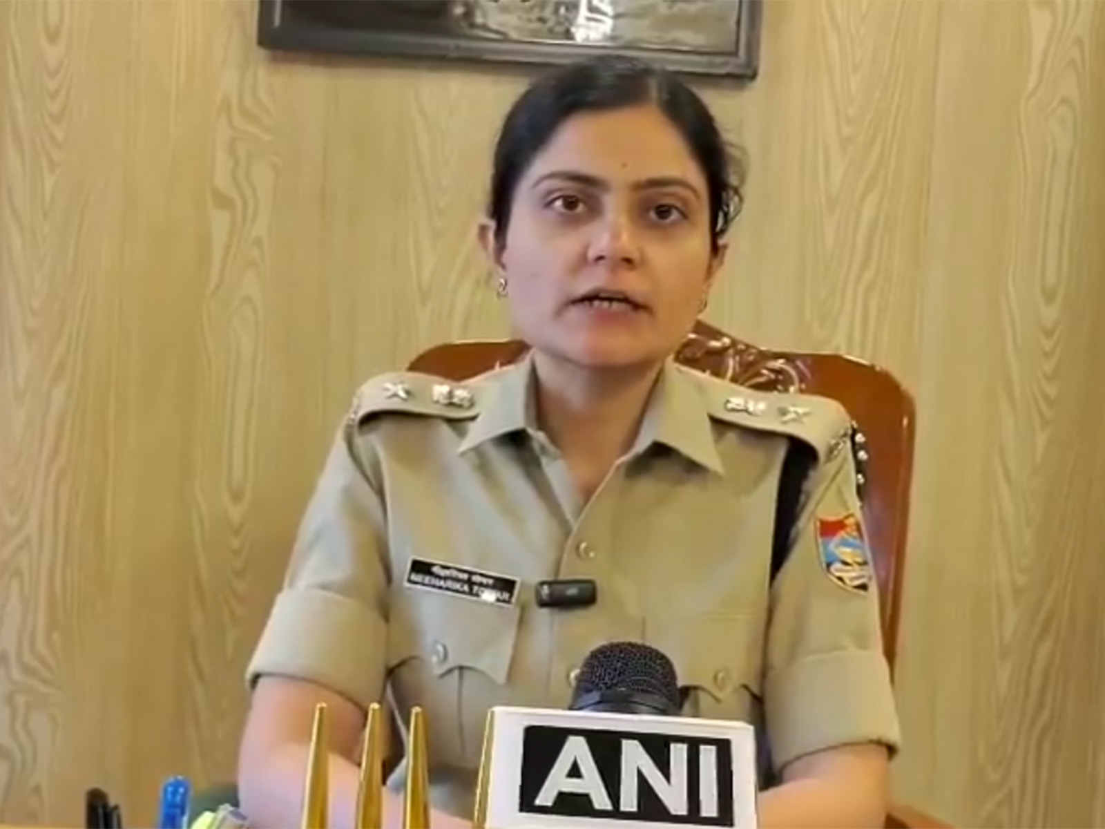 Rudraprayag SP Niharika Tomar (Photo/ANI)