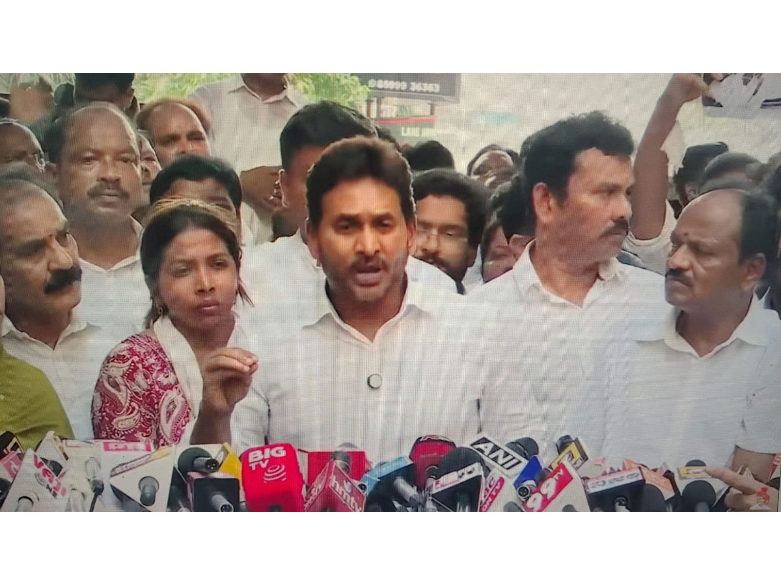 Former Chief Minister and YSRCP President YS Jagan Mohan Reddy (Photo/ANI)