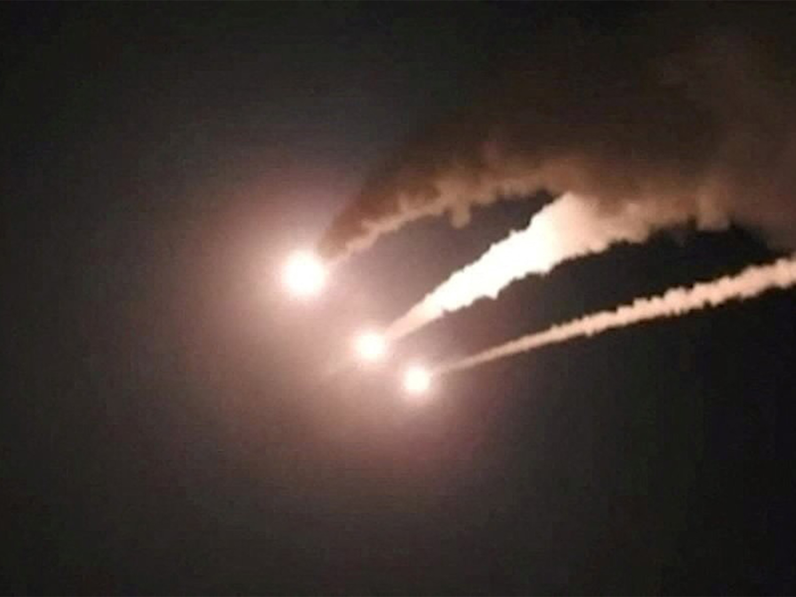 Iranian missile strikes (Photo/Reuters via WANA) Iranian missile strikes (Photo/Reuters via WANA)