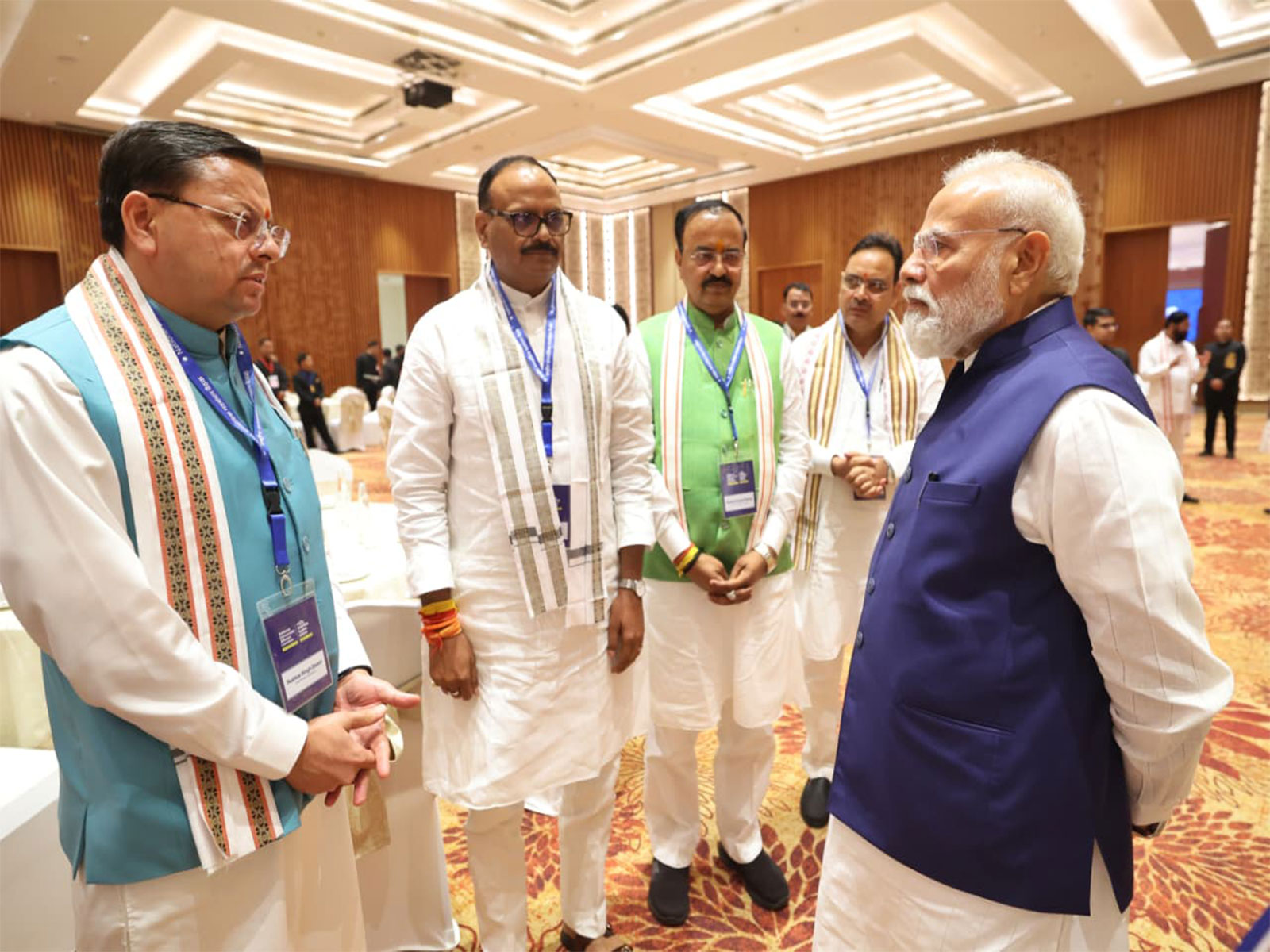 Uttarakhand Chief Minister Pushkar Singh Dhami with PM Modi (Photo: x/@pushkardhami)