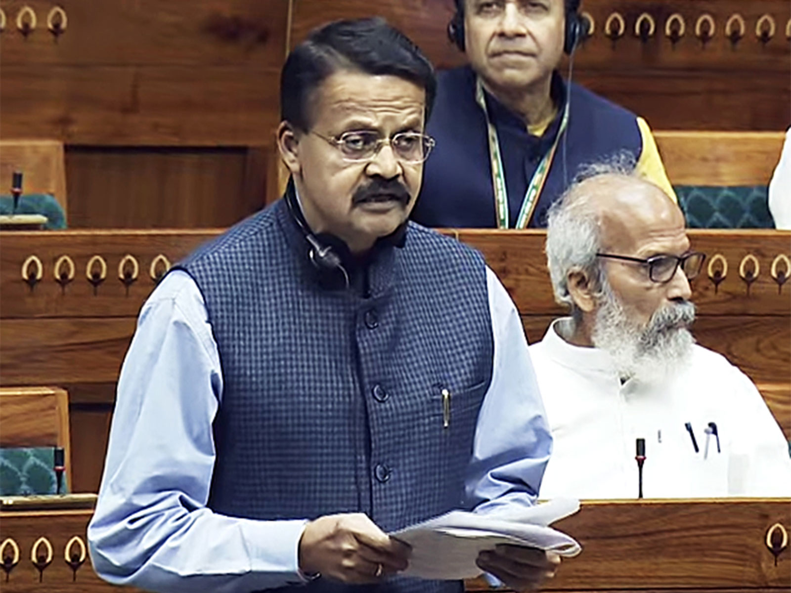 Parliamentary Standing Committee on Finance chairperson Bhartruhari Mahtab (File photo/ANI)