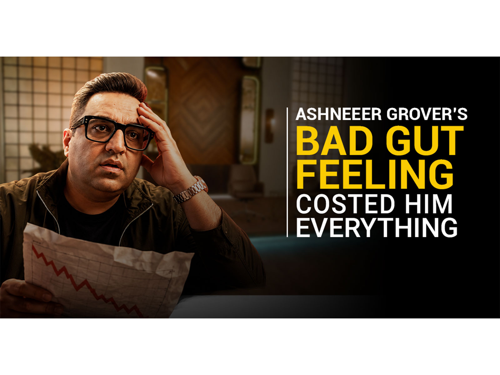MuscleBlaze Biozyme's New Film Reframes 'Gut Feeling' and Puts Ashneer Grover's Instincts to the Test
