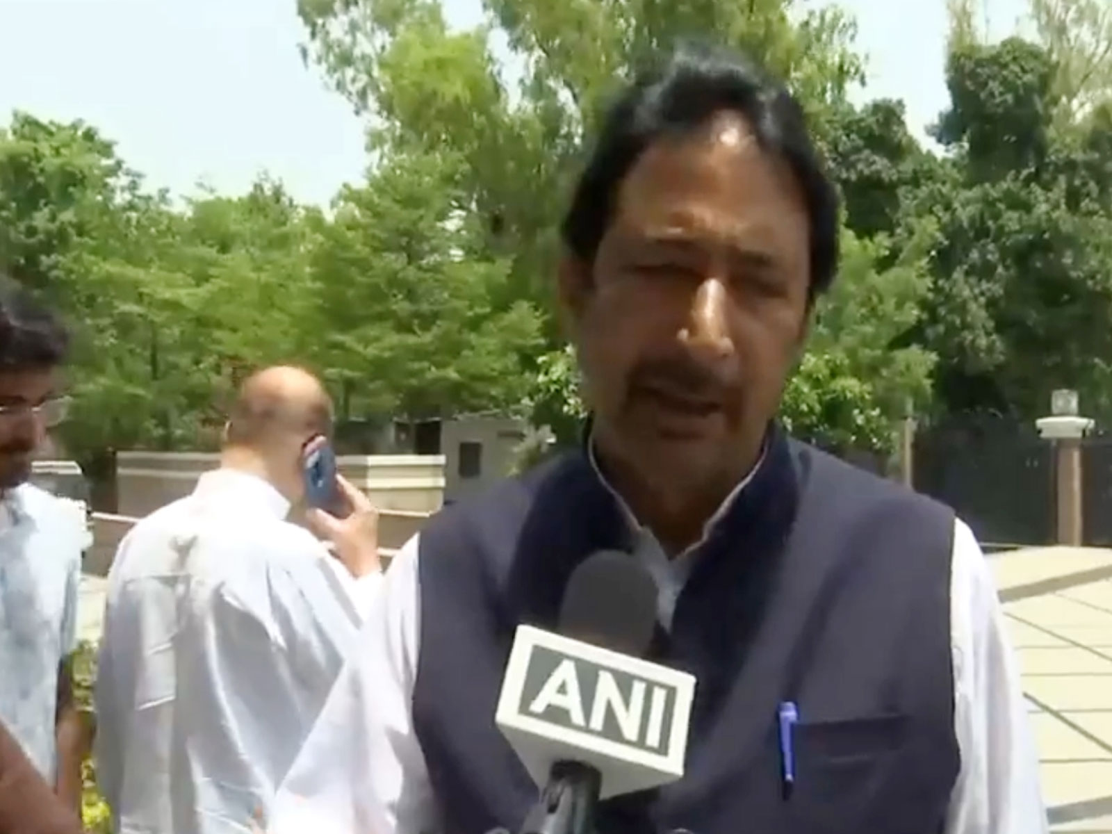 Congress's West Bengal in-charge Ghulam Ahmed Mir (Photo/ANI)