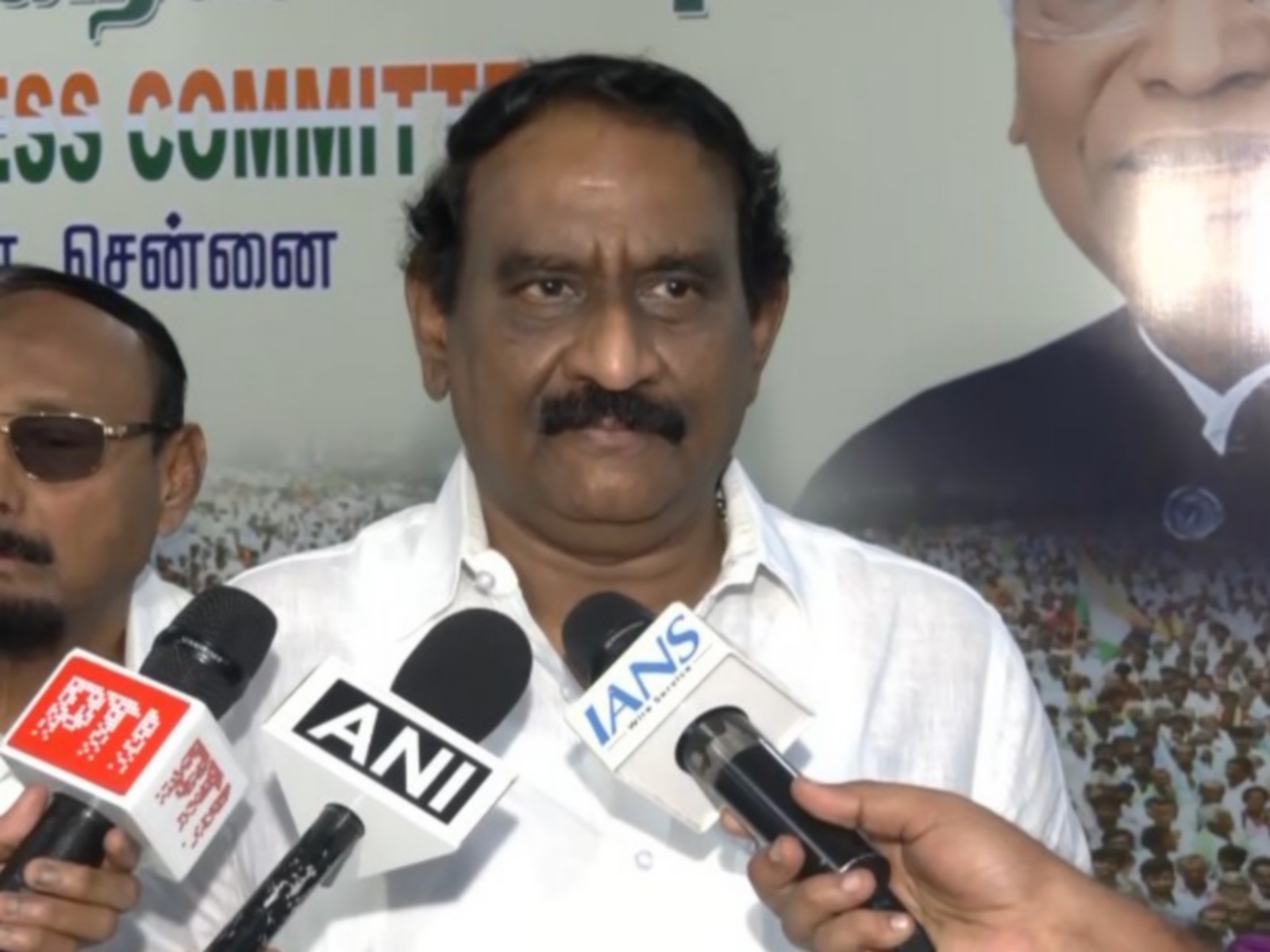 Congresss leader Sorna Sethuraman (Photo/ANI)