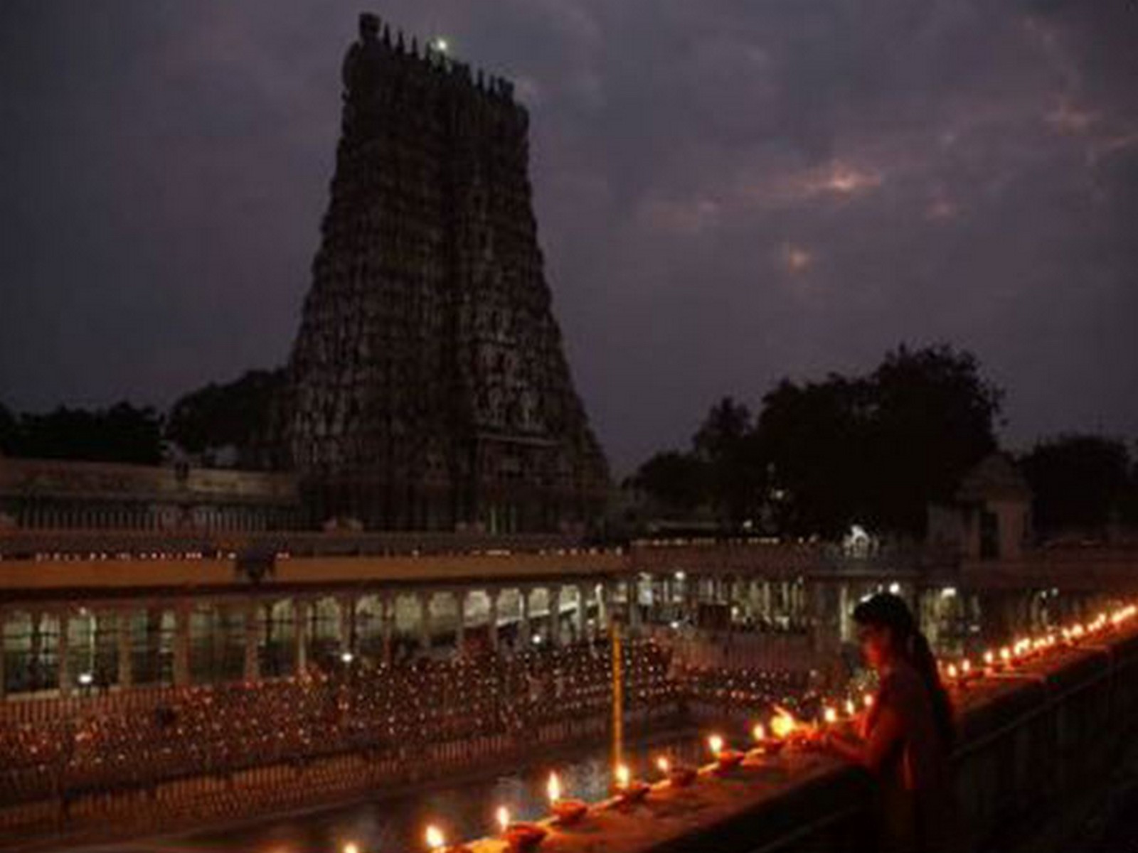 Visual from Madurai Meenakshi Temple. (File Photo/ANI) Visual from Madurai Meenakshi Temple. (File Photo/ANI)