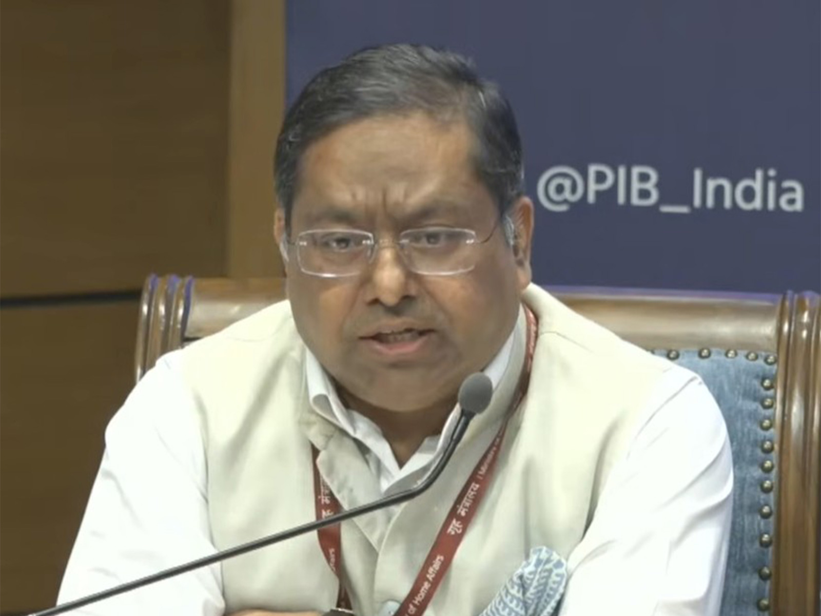 MEA spokesperson Randhir Jaiswal (Photo/YouTube/PIB) MEA spokesperson Randhir Jaiswal (Photo/YouTube/PIB)