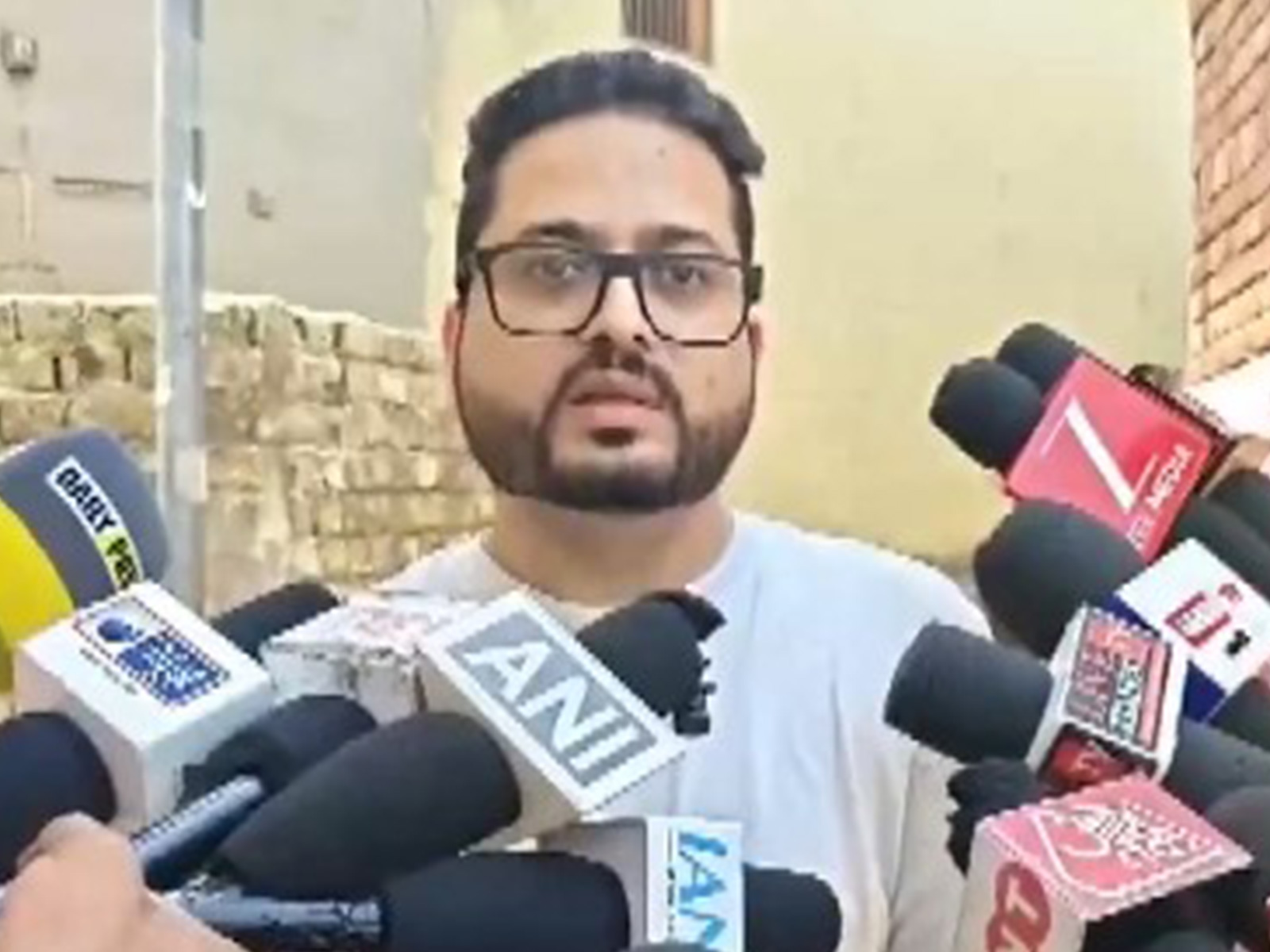 Seafarer Aditya Sharma's cousin (Photo/ANI) Seafarer Aditya Sharma's cousin (Photo/ANI)