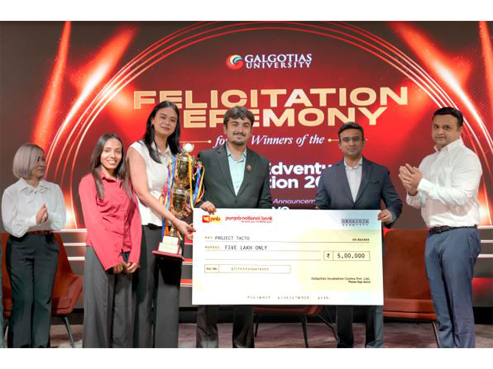 From global recognition to venture creation, EDVentures 2026 winners felicitated at Galgotias University as three startups secure funding support From global recognition to venture creation, EDVentures 2026 winners felicitated at Galgotias University as three startups secure funding support