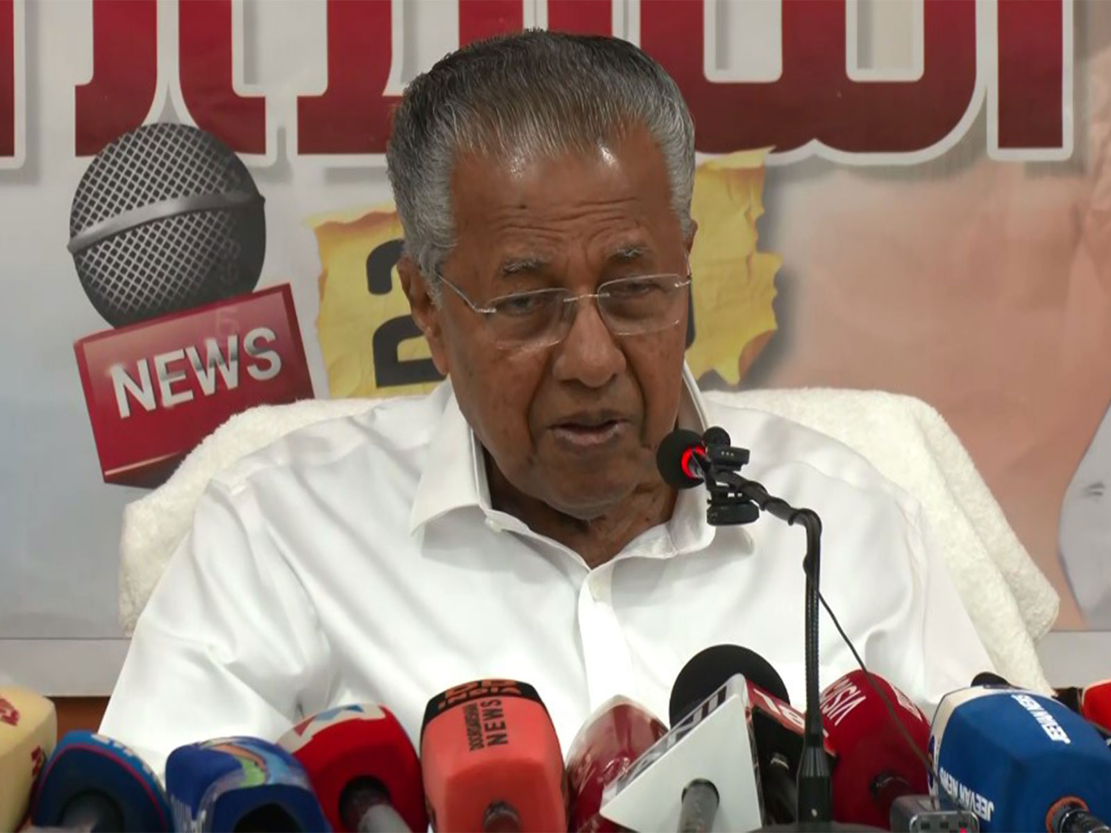 Leader of Opposition in Keralam assembly Pinarayi Vijayan (Photo/ANI)