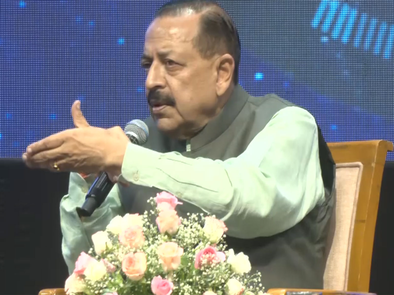 Union Minister Jitendra Singh at IN-SPACe Industry Connect 2026 (Photo/ANI)