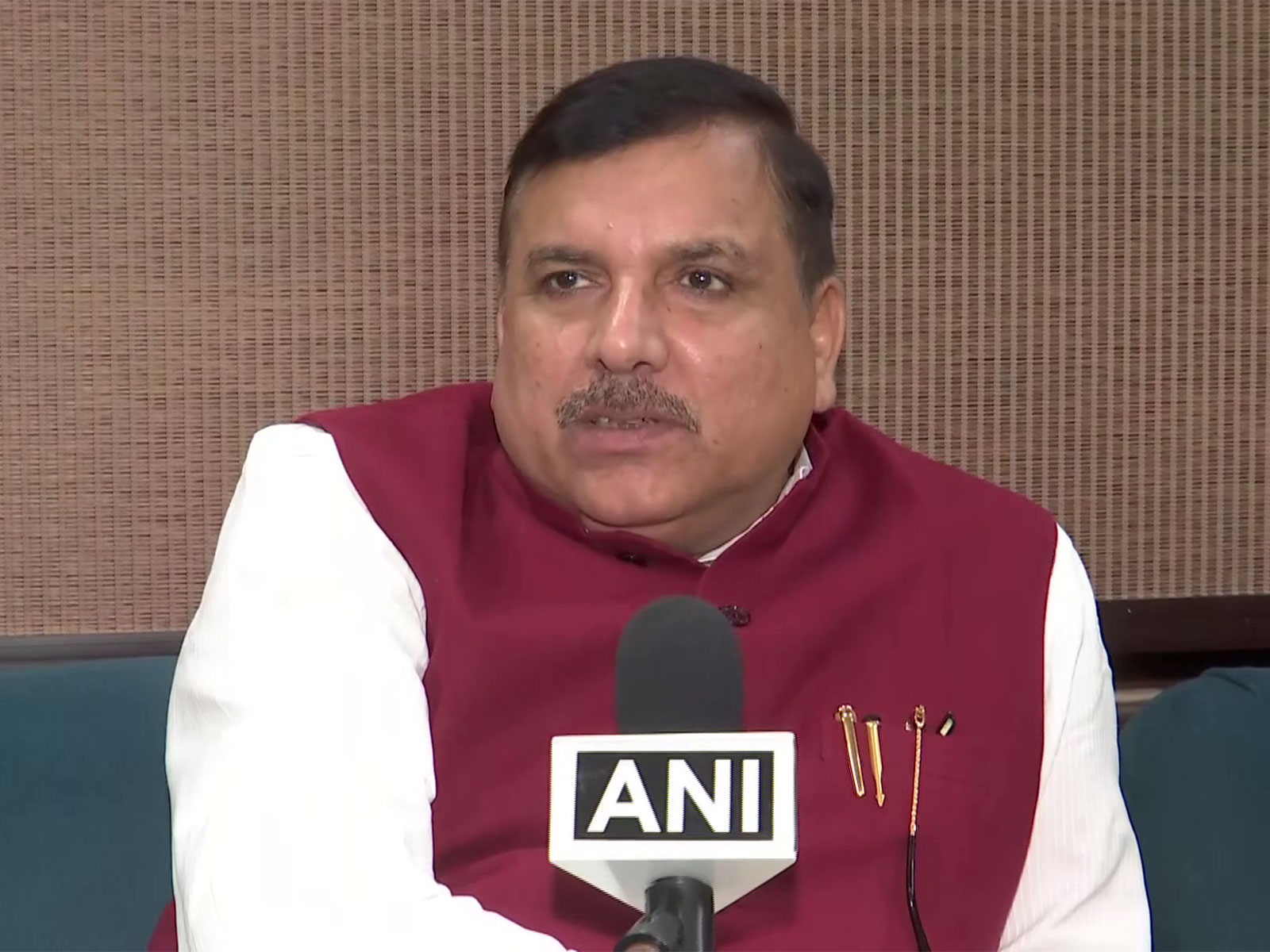 AAP leader Sanjay Singh (Photo/ANI)