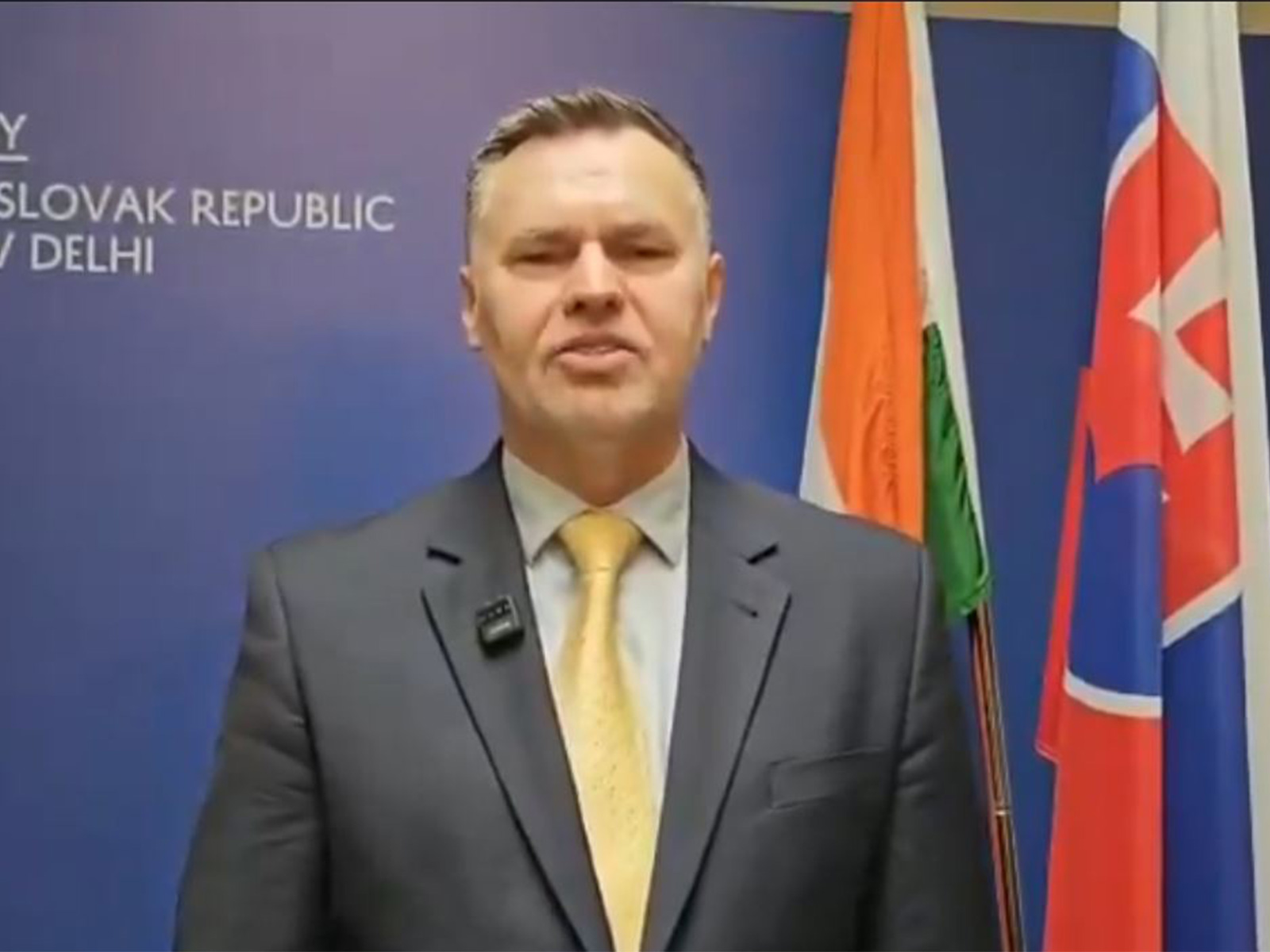 Slovakia's Ambassador to India Robert Maxian (Photo/X@RobertMaxian) Slovakia's Ambassador to India Robert Maxian (Photo/X@RobertMaxian)