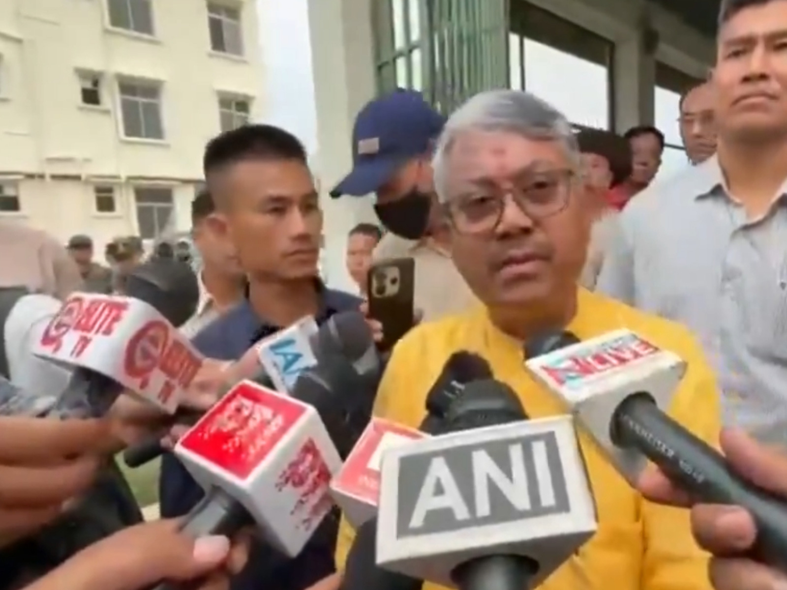Manipur Home Minister Govindas Konthoujam Singh (Photo/ANI)