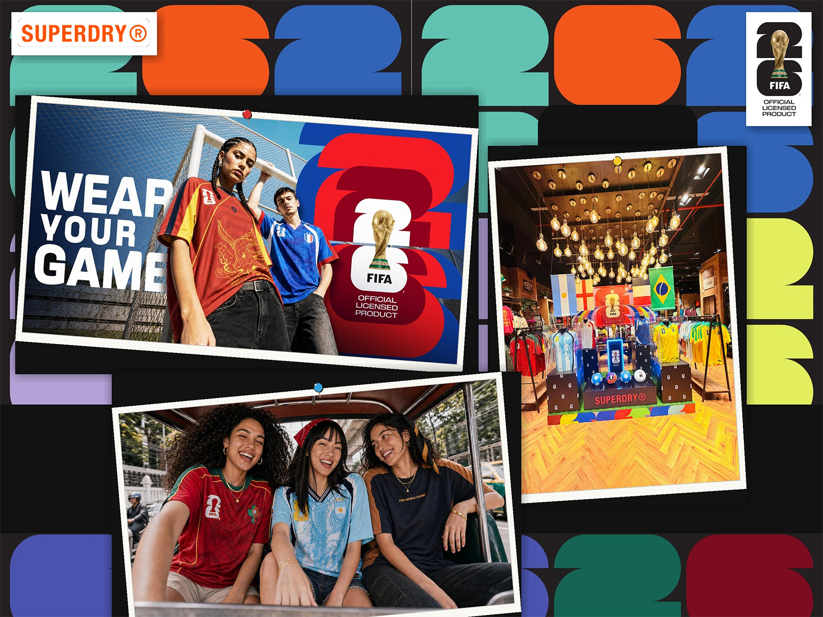 Superdry Launches its FIFA Official Licensed Products Collection Superdry Launches its FIFA Official Licensed Products Collection