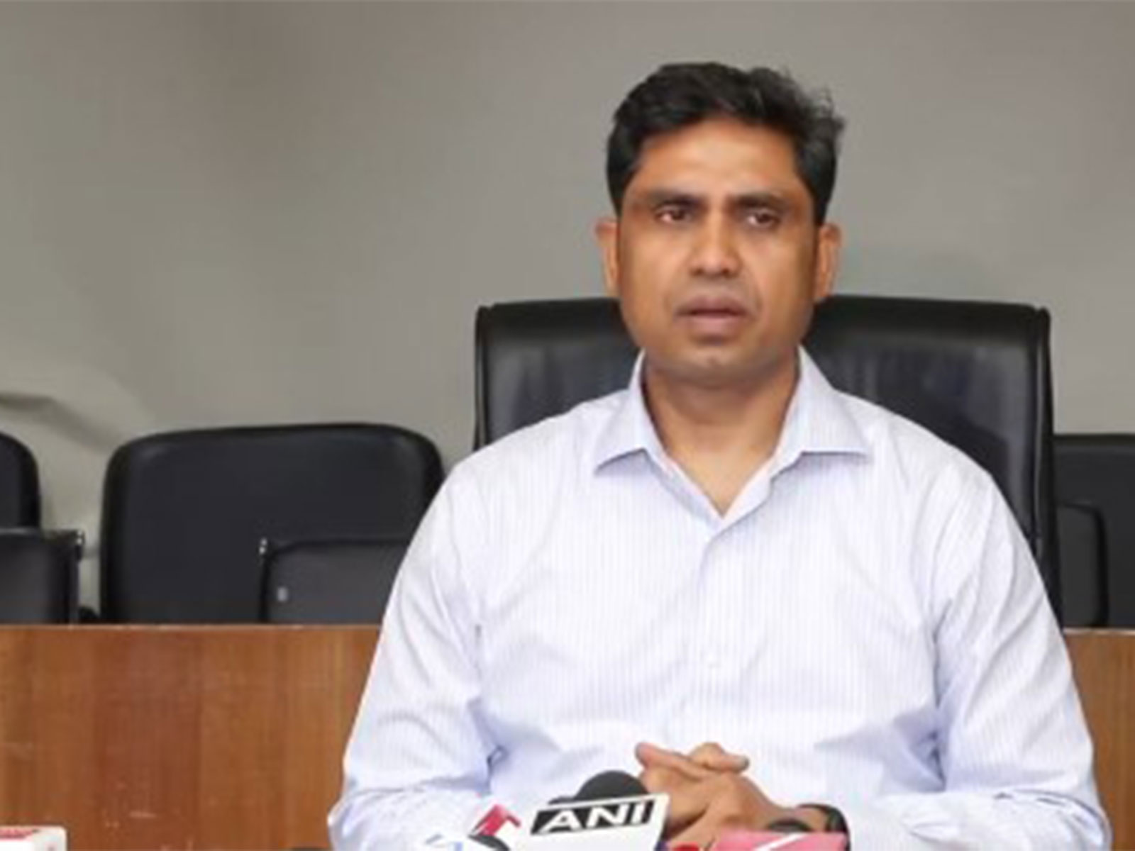 Commissioner of the Ahmedabad Municipal Corporation, Banchhanidhi Pani (Photo/ANI)