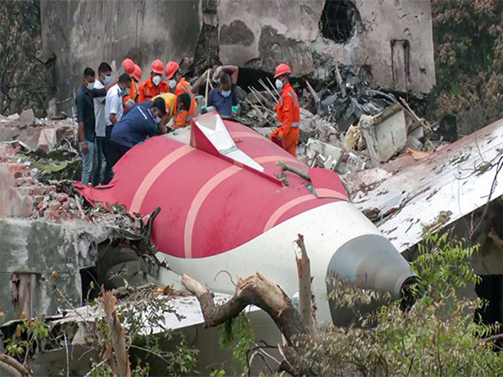 Visual from AI-171 crash site (File Photo/ANI)