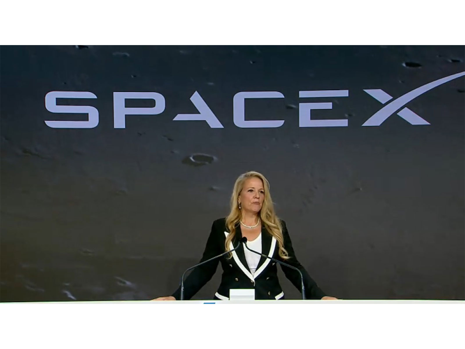 Spacex President Gwynne Shotwell (Photo/Nasdaq X handle)