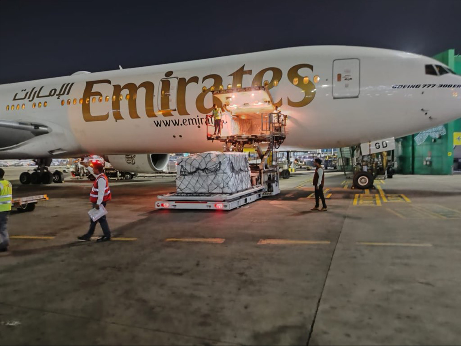 Aid sent by India to Maldives (Photo: X@MEAIndia)