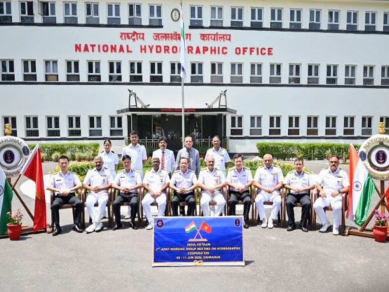India and Vietnam hold joint Hydrography meeting to boost maritime cooperation in Dehradun (Photo/X@AmbHanoi)