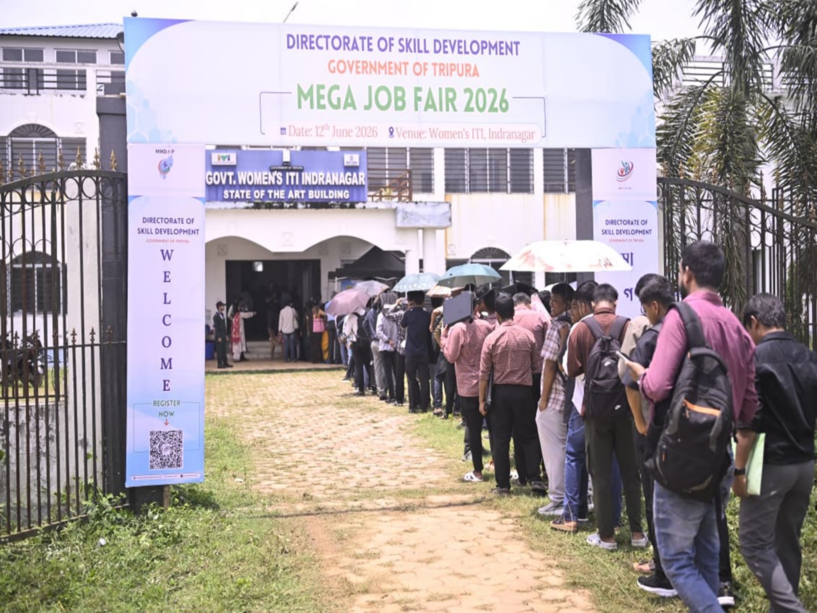 Tripura mega job fair (Photo/Tripura CMO) Tripura mega job fair (Photo/Tripura CMO)