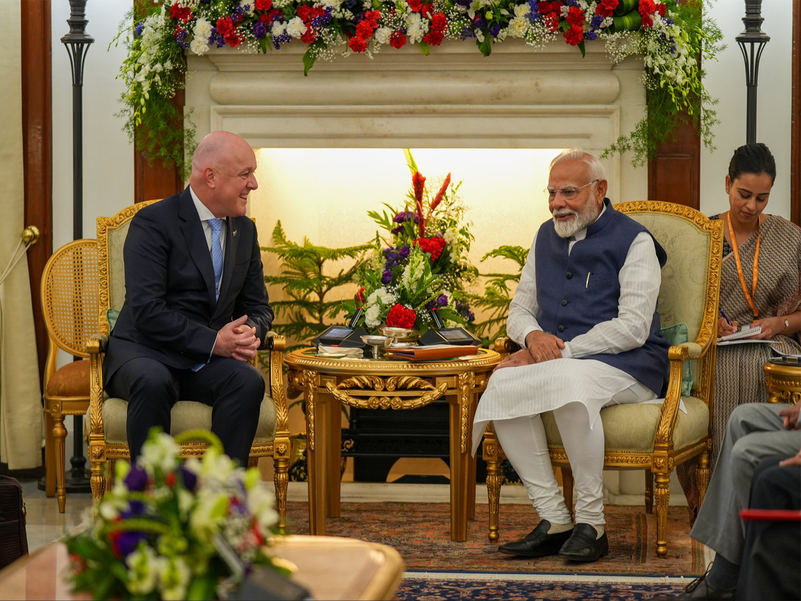 New Zealand PM Christopher Luxon and Prime Minister Narendra Modi ( Photo/@X-Christopher Luxon)