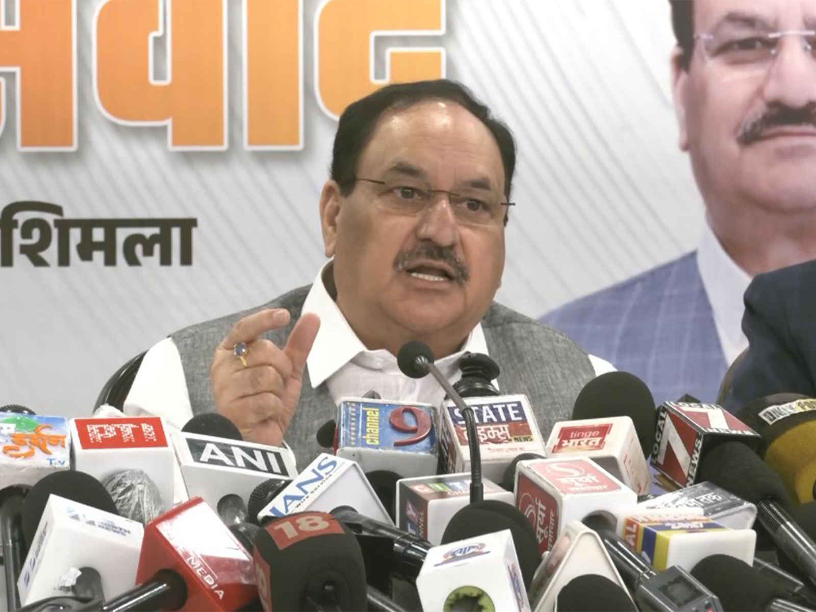 Union Minister JP Nadda (Photo/ANI)