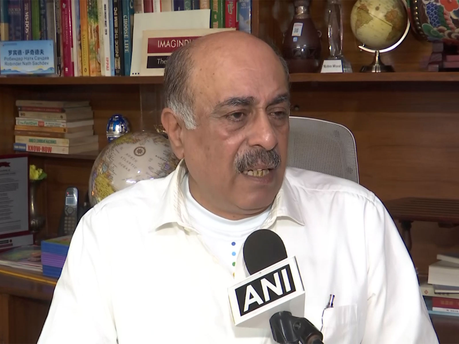 Foreign Affairs Expert Robinder Sachdev (Photo/ANI)