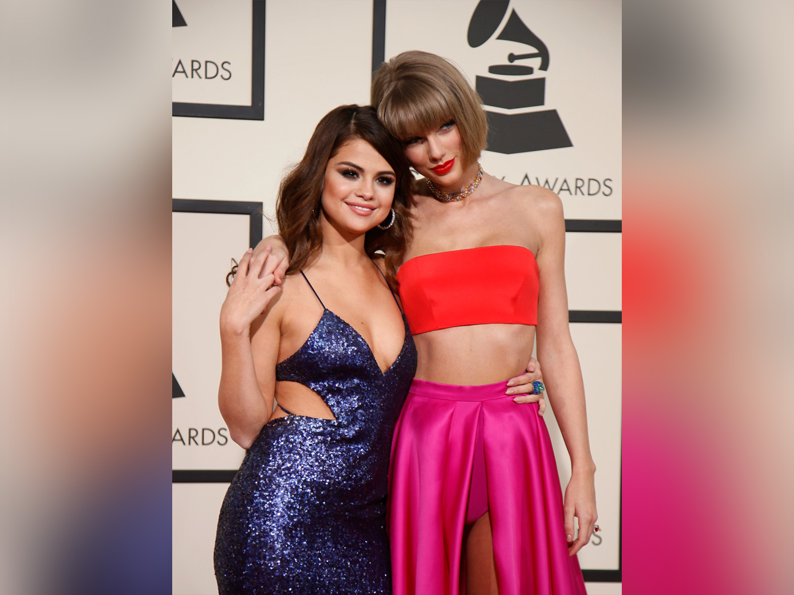 Selena Gomez, Taylor Swift (File photo/Reuters)