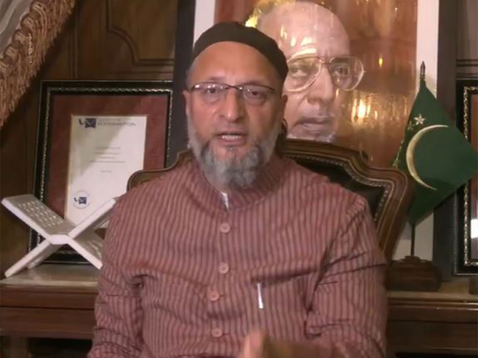 AIMIM Chief Asaduddin Owaisi (Photo/ANI) AIMIM Chief Asaduddin Owaisi (Photo/ANI)