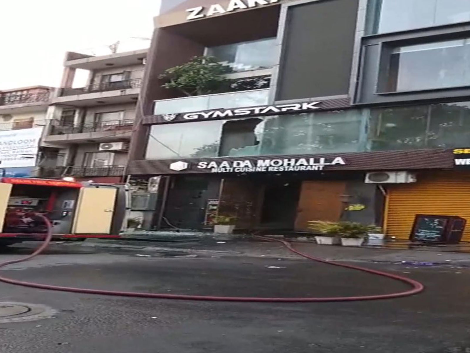 Visuals from the spot (Photo/ANI)