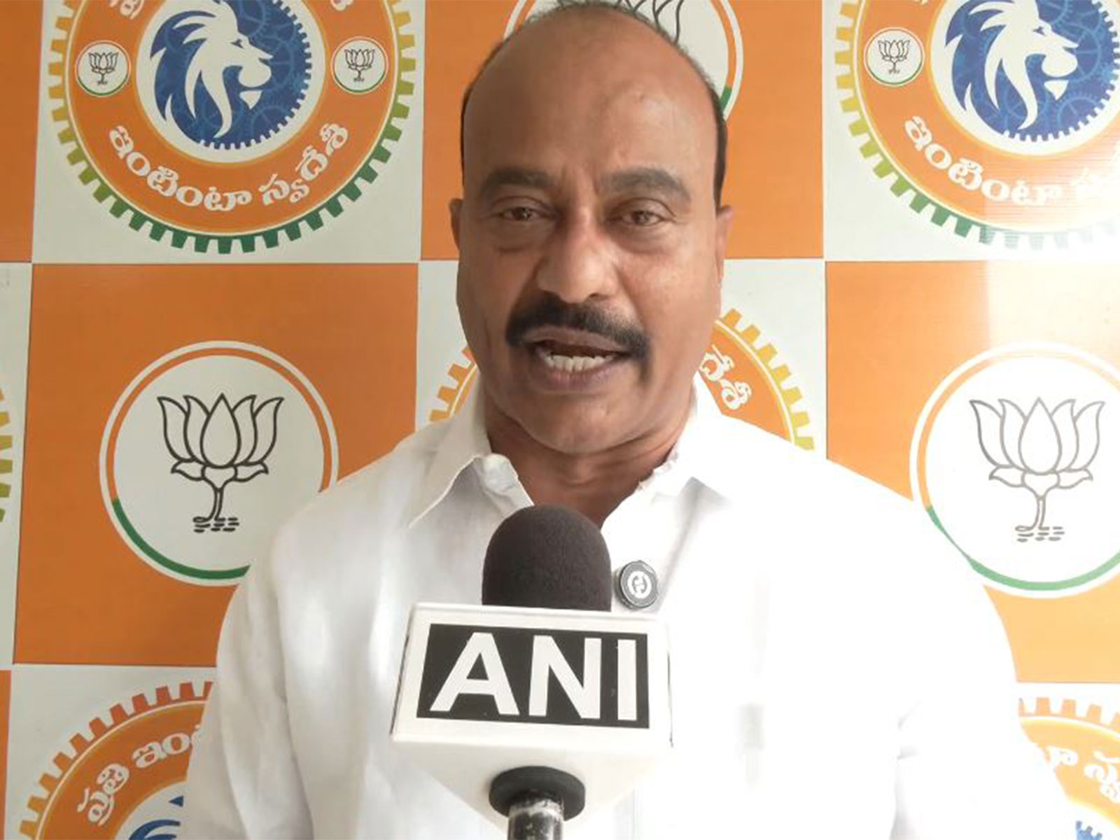 BJP spokesperson Shaik Baji (Photo/ANI)