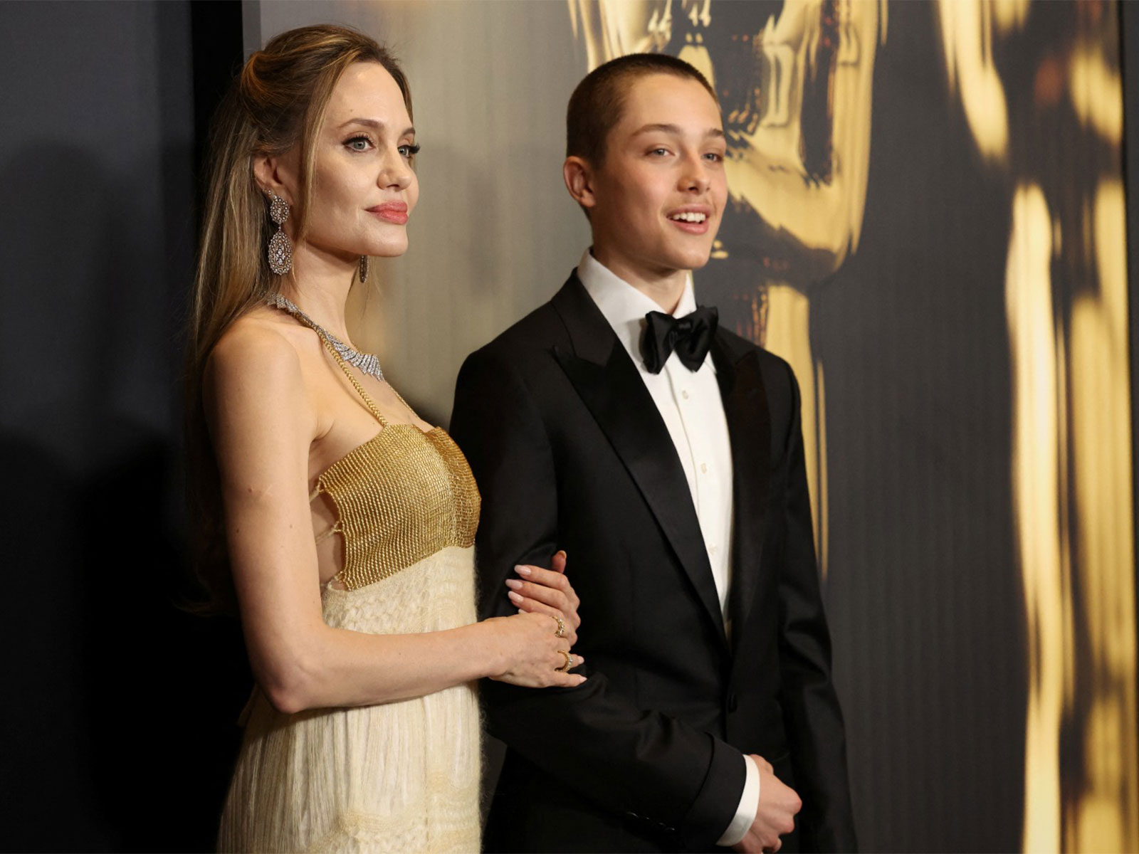 Angelina Jolie, Knox (Photo/Reuters)