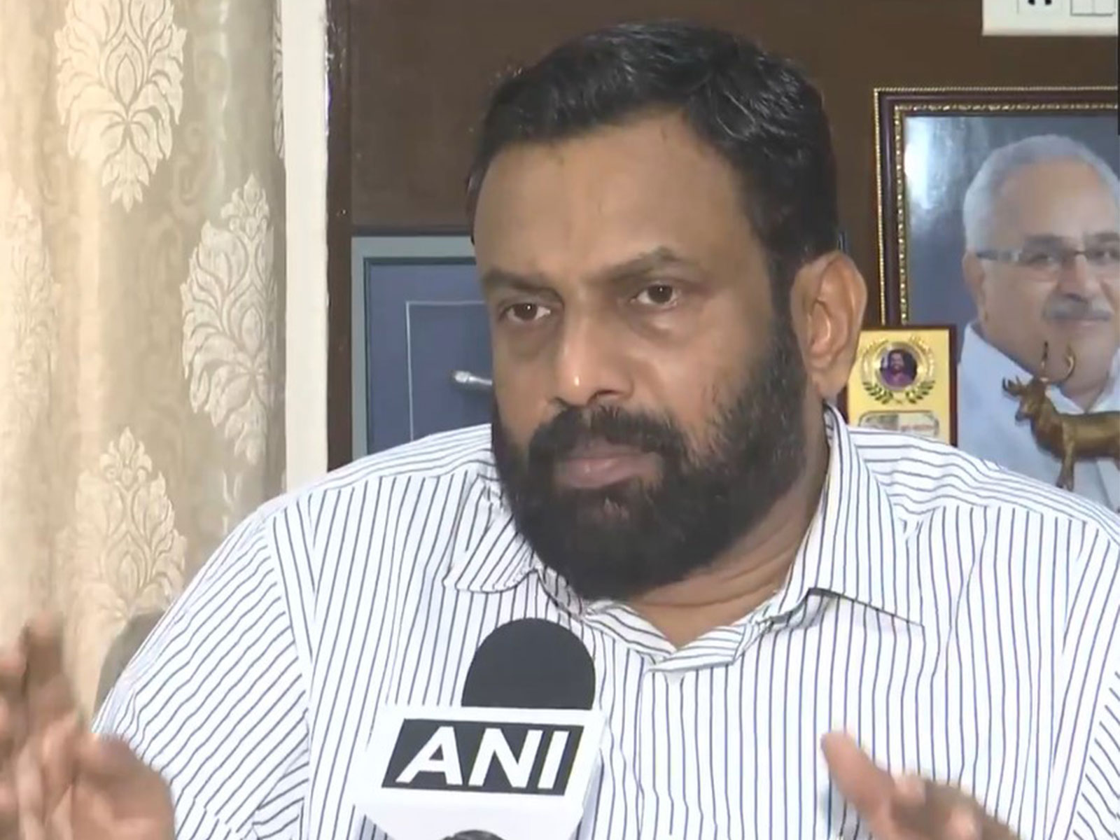 Communist Party of India (CPI) leader P Sandosh Kumar (Photo/ANI) Communist Party of India (CPI) leader P Sandosh Kumar (Photo/ANI)