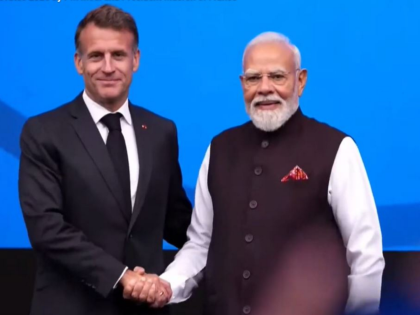 PM Modi, French President Macron jointly inaugurate 'Bharat Innovates' in Nice (Photo/Youtube@Ministry of External Affairs, India)