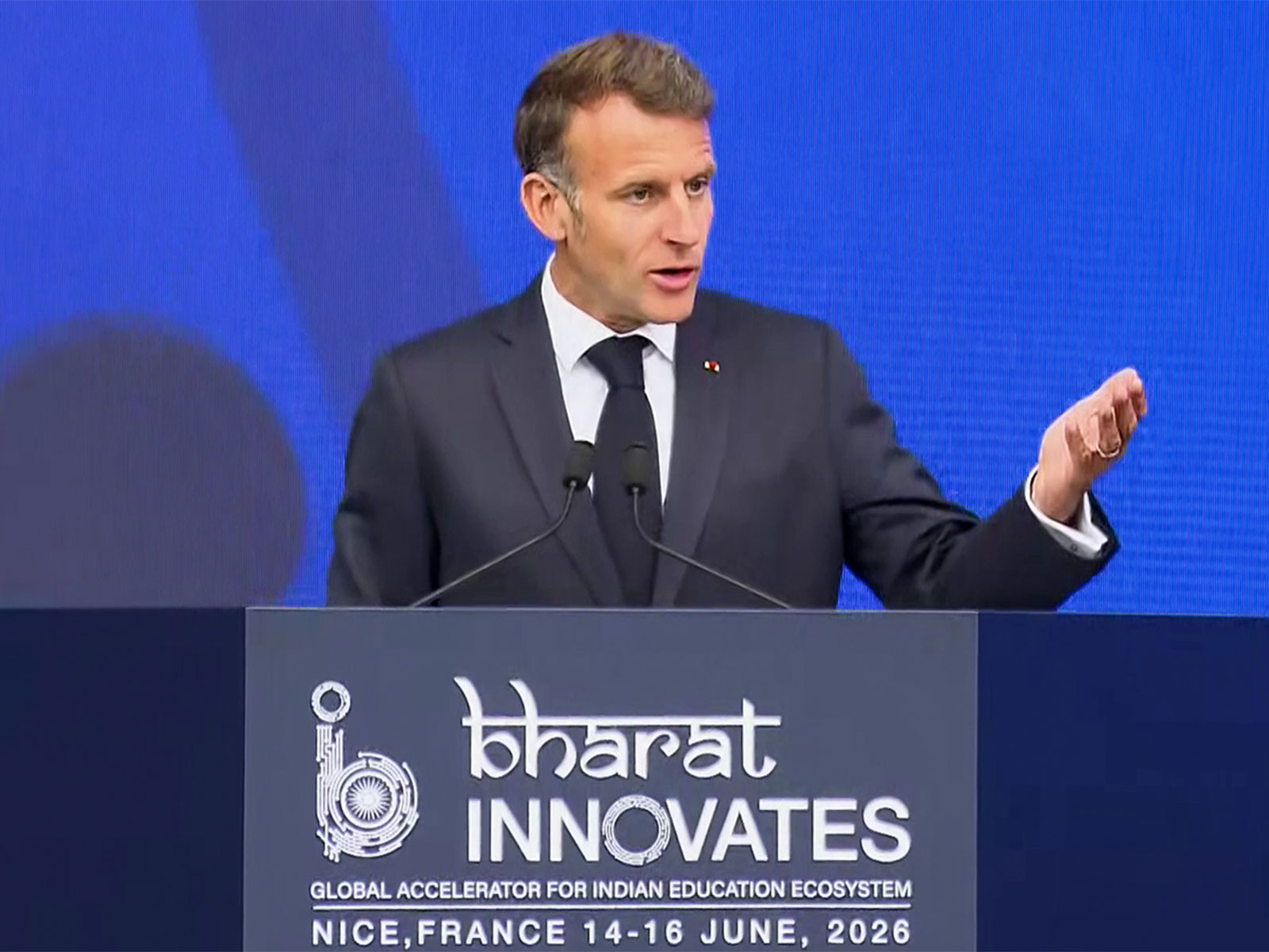 French President Emmanuel Macron (Photo/ANI)