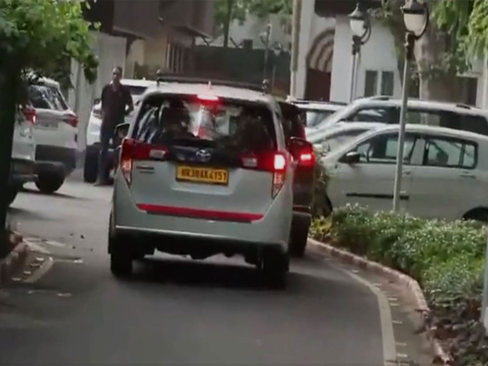 Rebel TMC MPs arrive at LS Speaker Om Birla's residence in New Delhi (Photo/ANI) Rebel TMC MPs arrive at LS Speaker Om Birla's residence in New Delhi (Photo/ANI)