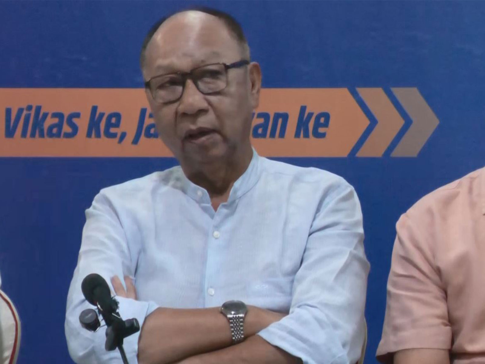 NDA alliance, led by Manipur Chief Minister Yumnam Khemchand (Photo/ANI)