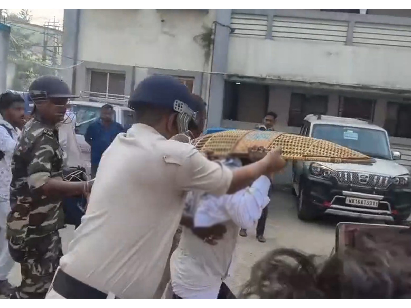 Hooghly Rural Police have arrested Swapan Kumar Nand, TMC leader, (Photo/ANI)