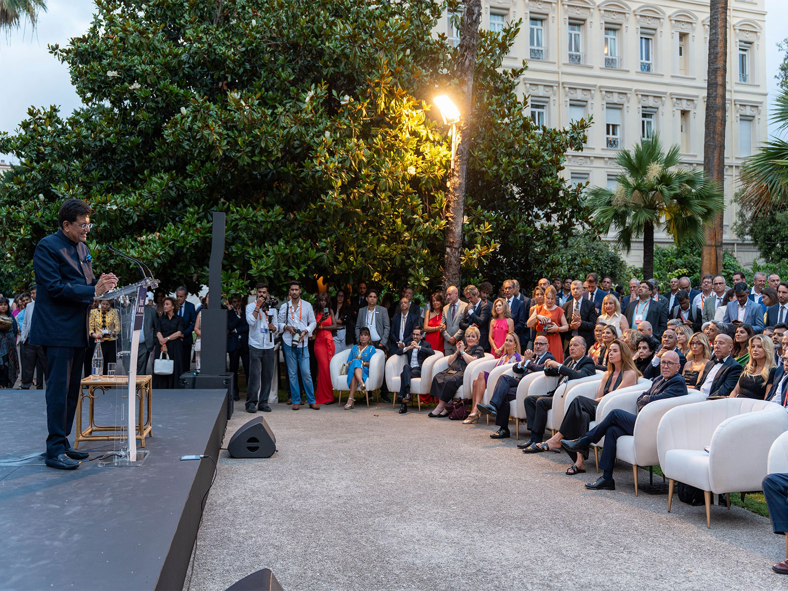 Union Minister Piyush Goyal in Nice, France (Photo/X@PiyushGoyal) Union Minister Piyush Goyal in Nice, France (Photo/X@PiyushGoyal)