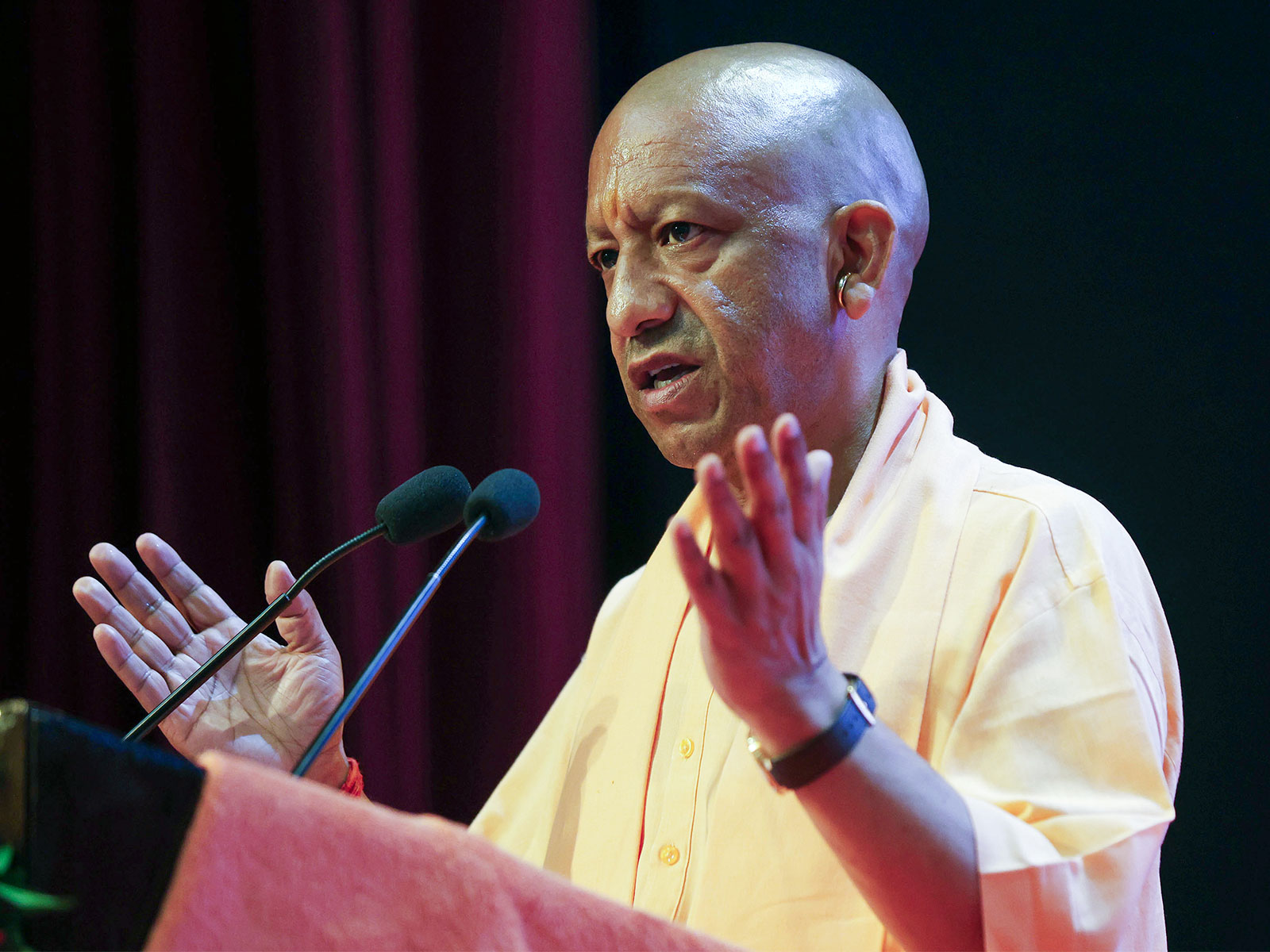 Uttar Pradesh Chief Minister Yogi Adityanath (File Photo/ANI)