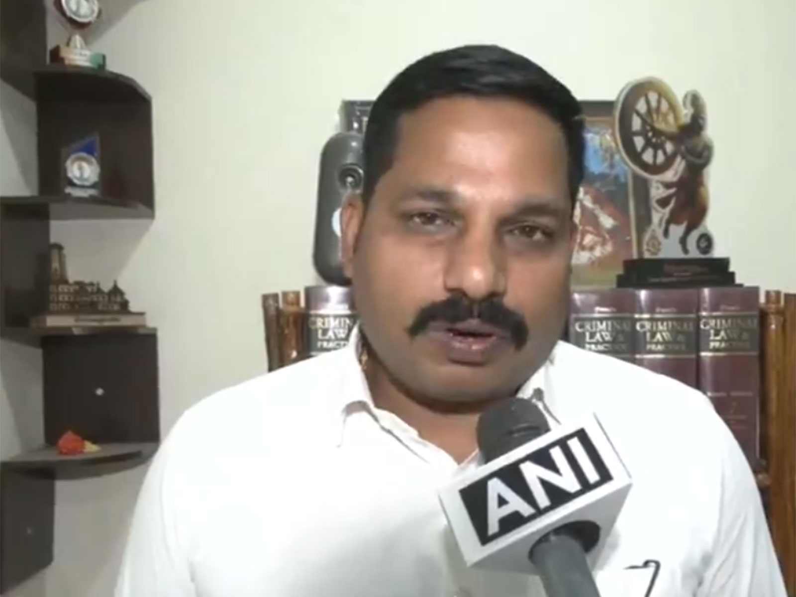 BJP leader and Telangana High Court advocate Karuna Sagar  (Photo/ANI)