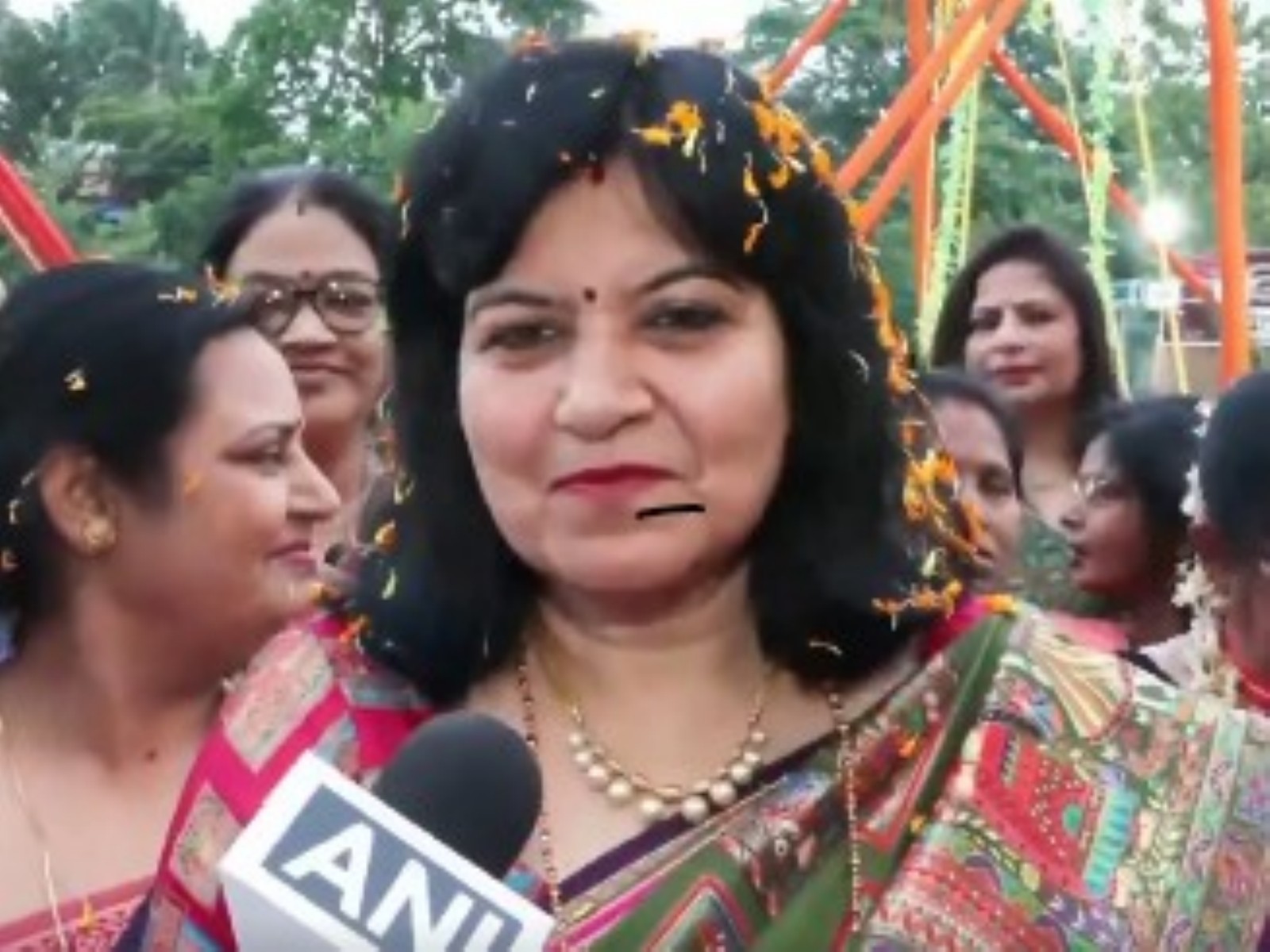 BJP MP Aparajita Sarangi (Photo/ANI) BJP MP Aparajita Sarangi (Photo/ANI)