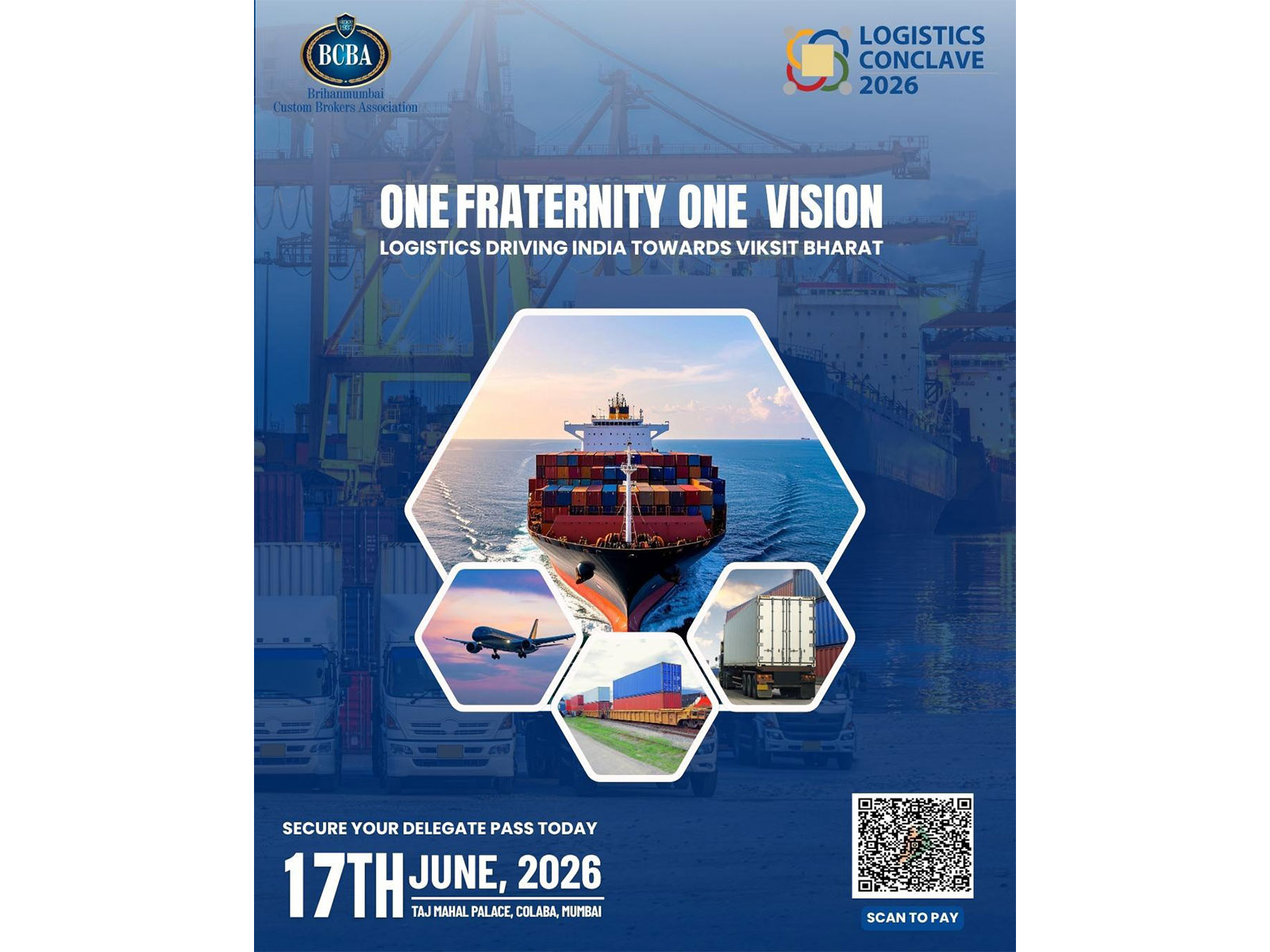 BCBA to Host India Logistics Conclave 2026 at The Taj Mahal Palace, Mumbai